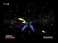 une photo d'Ã©cran de Starwing sur Nintendo Super Nes